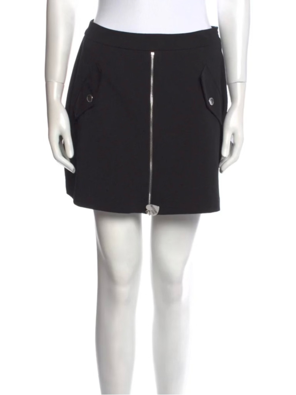 Moschino Black Skort
